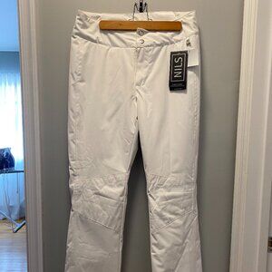 NILS Women's size 10 White Ski Pants